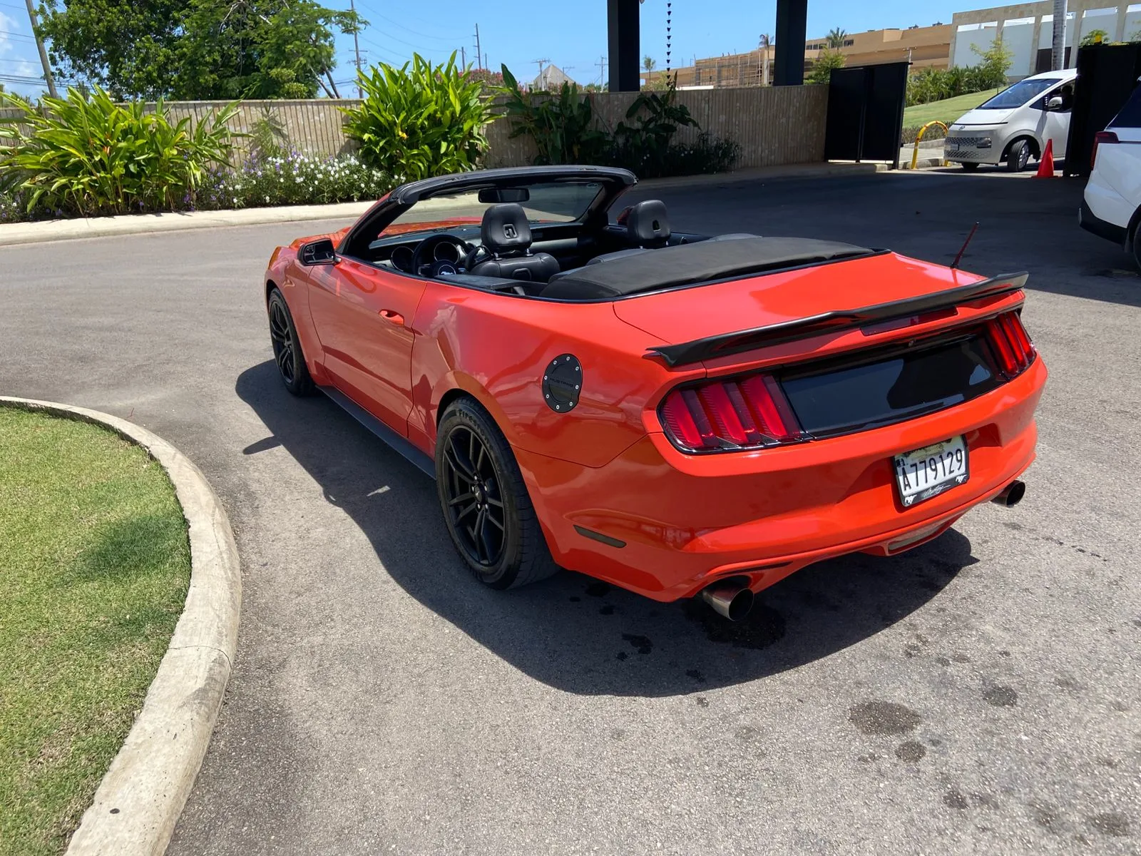 Mustang Red convertible 3.7L 2015