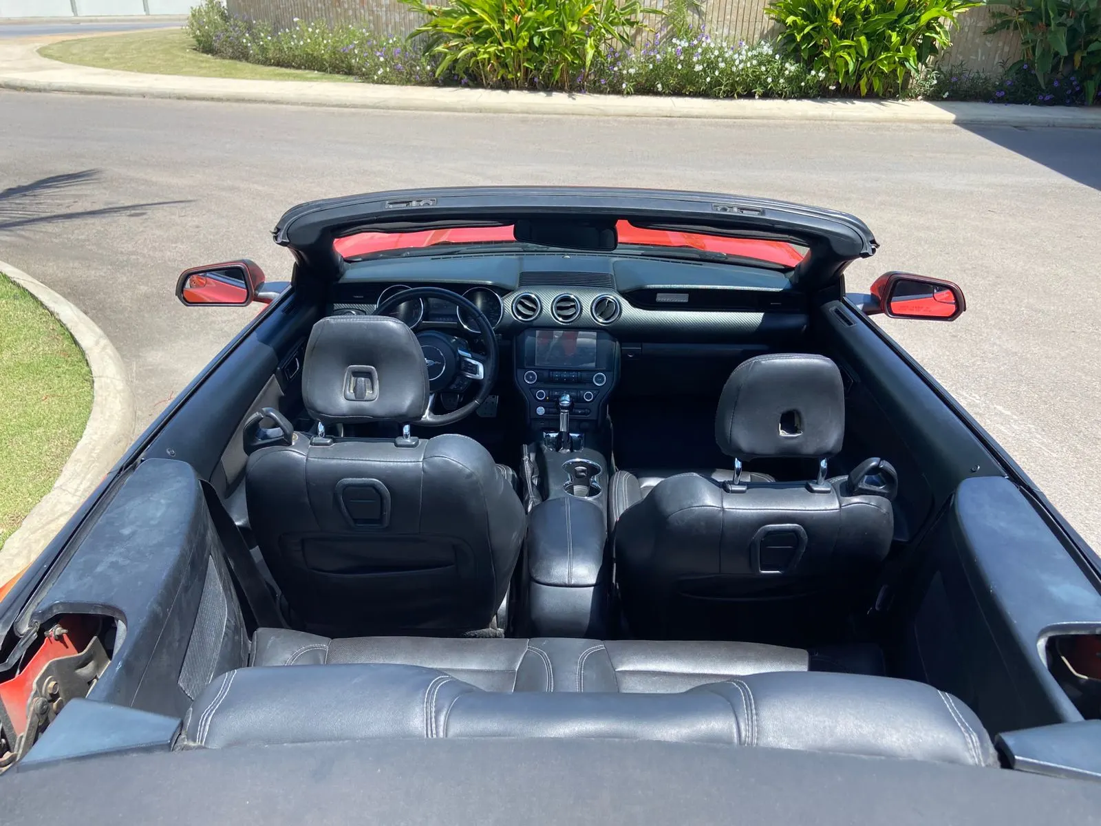 Mustang Red convertible 3.7L 2015